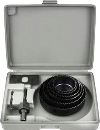 Geko Σετ Ποτηροπρίονα με Διάμετρο από 51mm έως 102mm για Ξύλο