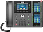 Fanvil X210 Wired IP Phone with 20 Lines Black