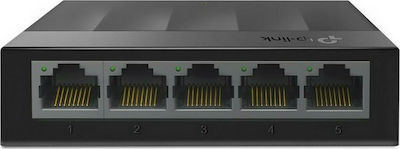 TP-LINK LS1005G v1 Unmanaged L2 Switch με 5 Θύρες Gigabit (1Gbps) Ethernet