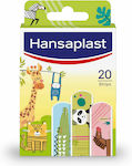 Hansaplast Αυτοκόλλητα Επιθέματα Animals για Παιδιά 20τμχ