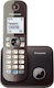 Panasonic KX-TG6811 Безжичен телефон с отворено...