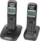 Panasonic KX-TG2512 Cordless Phone Duo Black