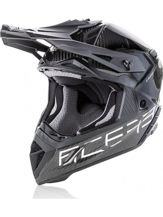 Acerbis Steel Carbon Black/Silver Motorradhelm Motocross 940gr 23424.020