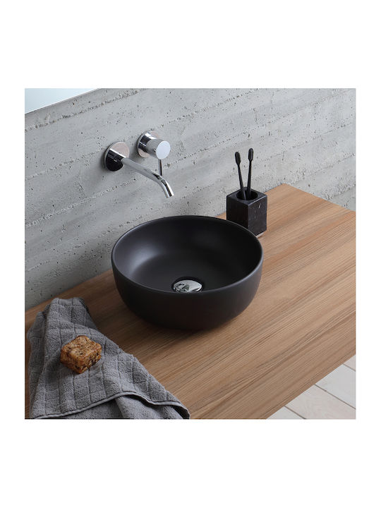 Scarabeo Glam Countertop Sink Porcelain 33x33x1...