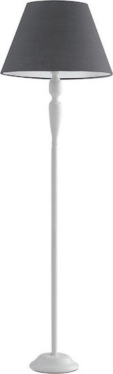 Fan Europe Favola Floor Lamp H155xW45cm. with Socket for Bulb E27 Gray