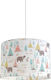 Veis Teepee Bears Единична светлина Детска таванна лампа Окачен 60W с Гнездо E27 35x24см