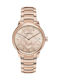 Burberry Classic Round Часовник с Розово злато Метална гривна