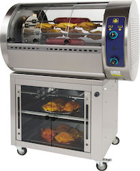 Sergas T30P Elektrische Hähnchen Rottisserie Grill 6kW mit Abmessungen 70x120x152cm