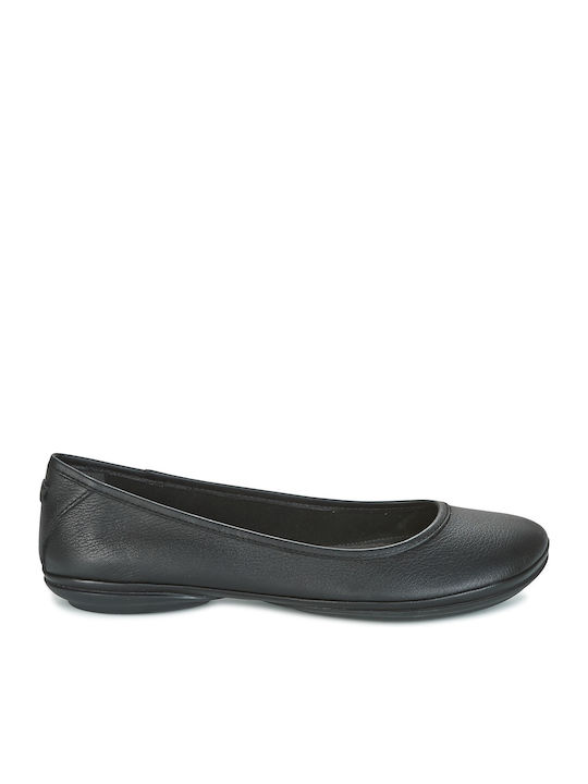 Anatomic Leather Ballerinas Right Black