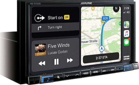 Alpine Ηχοσύστημα Αυτοκινήτου 2DIN (Bluetooth/USB) με Οθόνη Αφής 7"