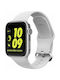 Gearband Σιλικόνης Λευκό (Apple Watch 38/40mm)