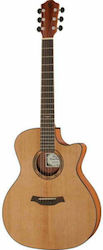 Baton Rouge AR11C/ACE-W Semi-Akustik Gitarre mit Ausschnitt