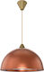 Alphab2b Pendant Light Single-Light Bell for Socket E27 Bronze