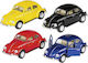 Goki Volkswagen 1:32 Klassischer Käfer 1967 Spielzeugauto 1:32 Für 3+ Jahre (Verschiedene Designs)