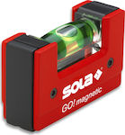 Sola Go! Magnetic Kunststoff Wasserwaage Magnetisch mit 1 Auge