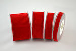 Ribbon Single Color Velvet Double Sided Ribbon