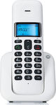 Motorola T301 Cordless Phone with Speaker White