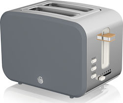 Swan ST14610GRYN Φρυγανιέρα 2 Θέσεων 900W Γκρι