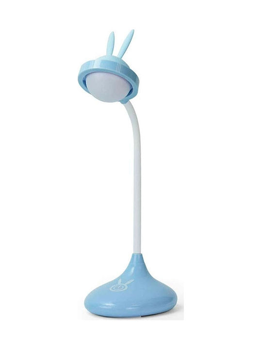 Kids Desk Lamp Bunny Blue