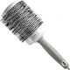 Olivia Garden Ceramic+ Ion Thermal Brush Hair for Straightening White 65mm