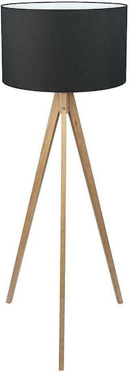 TK Lighting Treviso Vintage Stehlampe H140cm. Schwarz