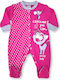 Pretty Baby Baby Bodysuit Long-Sleeved Fuchsia