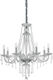 Ideal Lux Amadeus SP8 Candelabru 8xE14 cu Lumânări Transparent 168777