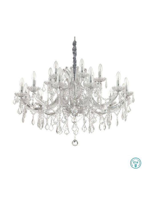 Ideal Lux Napoleon SP18 Chandelier Candlestick ...