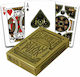 Bicycle Steampunk Collectible Playing Cards Laminated Gold