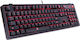 Thermaltake Meka Pro Gaming Keyboard with Cherry MX Red switches and Illuminated keys (English US)