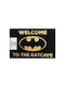 Pyramid International Fußmatte Doormat Welcome To Bat Cave Schwarz 40x60cm