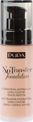 Pupa No Transfer Foundation Mov/alb SPF15 30ml