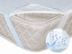 Just Baby Bed Mattress Protector Cotton Terry Towel with Elastic Straps 90x140cm