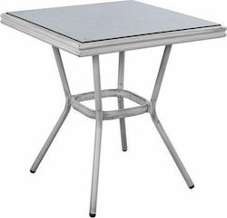 Table Cafe Moses Free Standing 70x70x76cm White