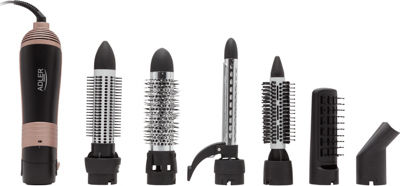 Adler Hair Styler Ηλεκτρική Βούρτσα με Αέρα για Ίσιωμα και Μπούκλες 1200W