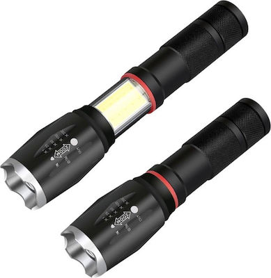 Lumină de lucru și de sit, cu baterie Lanternă LED Lanterne cu blițuri cu Luminozitate Maximă 8000lm L2/COB T6