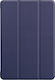 Tri Fold Flip Cover Piele artificială Albastru (Universal 10.1" - Universal 10.1")