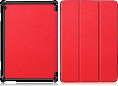 Magnetic 3-Fold Flip Cover Synthetic Leather Red (Lenovo Tab M10 10.1") 101802952G