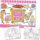 Melissa & Doug Painting Jumbo 50-Page Horses, Hearts, Flowers, and More for Children 3++ Years