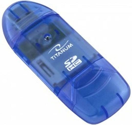 Esperanza TA101 Card Reader USB 2.0 για SD Μπλε