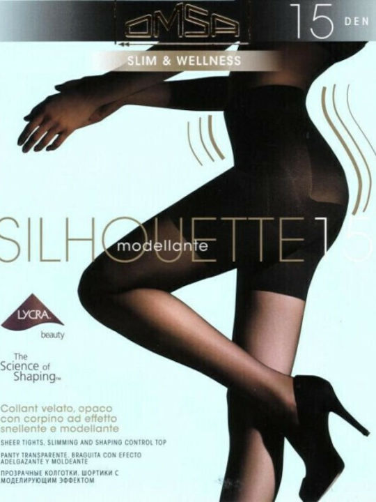 Omsa Silhouette Women's Pantyhose 15 Den Sierra