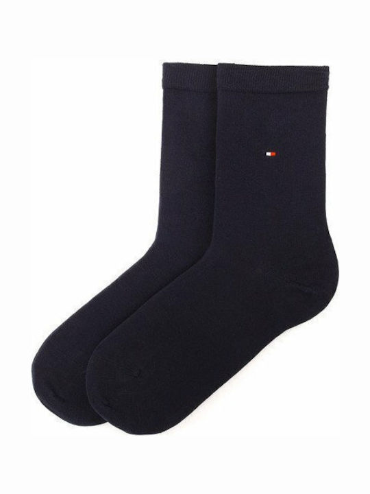 Tommy Hilfiger Дамски Чорапи Сини 2Пакет