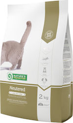 Nature's Protection Nutered Cat Dry Food for Adult Cats with Poultry / Rice 2kg