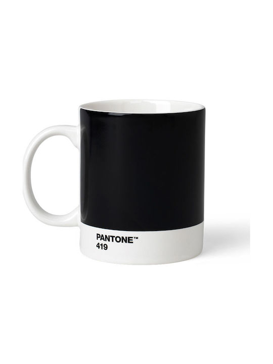 Pantone Lifestyle Porcelain Cup Black 375ml