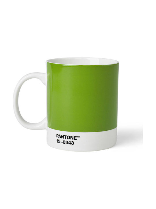 Pantone Lifestyle Tasse aus Porzellan Grün 375m...