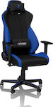 Nitro Concepts S300 Fabric Gaming Chair with Adjustable Arms Blue