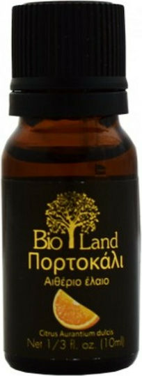 Bio Land Βιολογικό Αιθέριο Έλαιο Πορτοκάλι 10ml