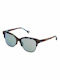 Carolina Herrera Men's Sunglasses with Brown Frame and Light Blue Lens SHE751 5AHV