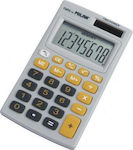 Milan 150208 Pocket Calculator 1-Line Display with 8 Digits Orange 150208OBL