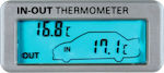 Lampa Ιce Blue Ψηφιακό Θερμόμετρο Αυτοκινήτου 12/24V